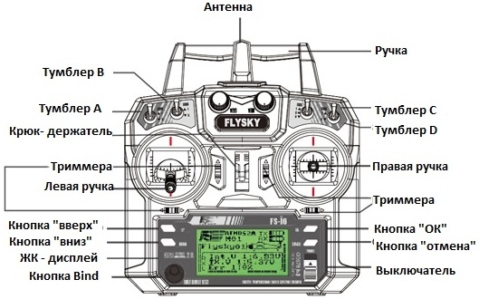 Как подключить пульт flysky i6 к пк Комплект оборудования радиоуправления FLY SKY FS-i6 - купить по низкой цене в ин