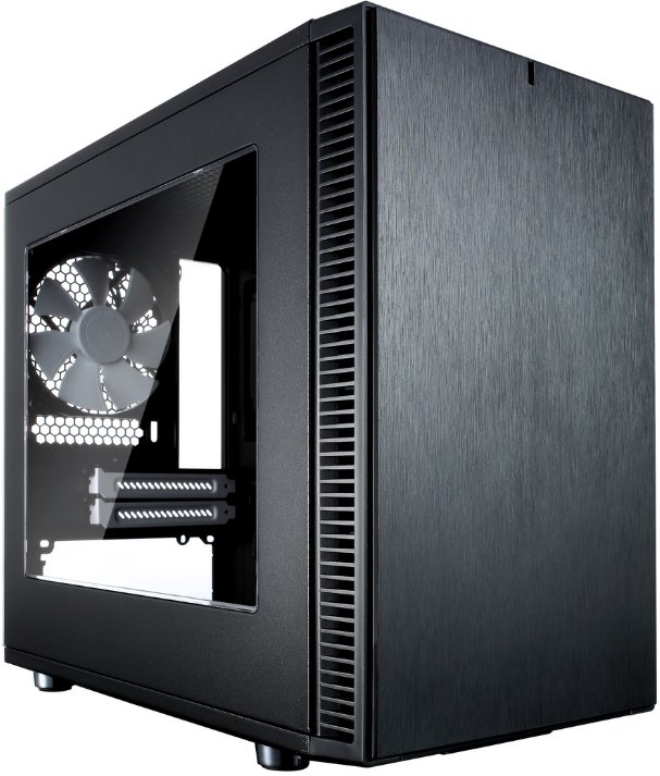 Купить корпус Fractal Design DEFINE NANO S Black Mini-ITX [FD-CA-DEF-NANO-S-BK-W] Window в интернет-магазине ОНЛАЙН ТРЕЙД.РУ