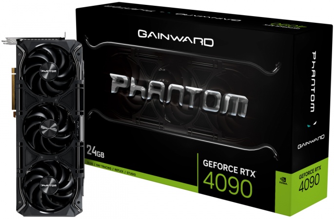 Видеокарта GAINWARD GeForce RTX 4090 PHANTOM 24G NED4090019SB-1020P — купить в интернет-магазине ОНЛАЙН ТРЕЙД.РУ