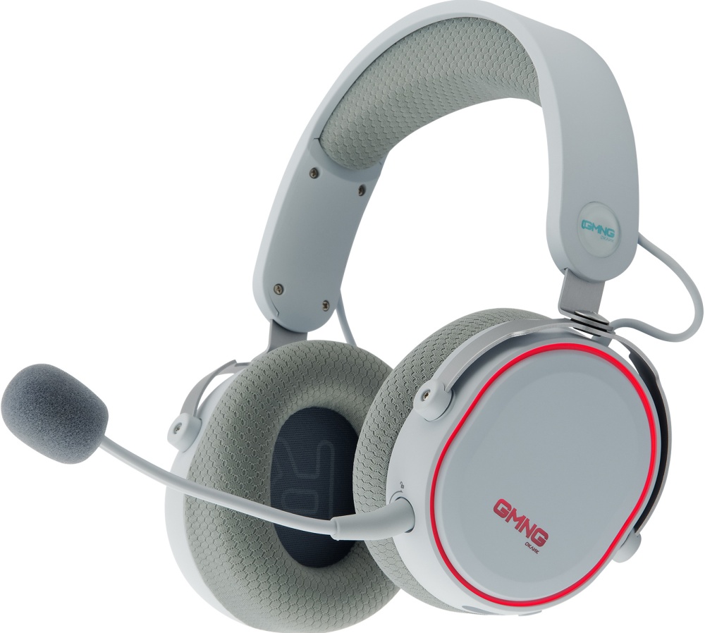 Гарнитура Oklick GMNG HS-L990G белый 1.5м мониторные Radio оголовье ...