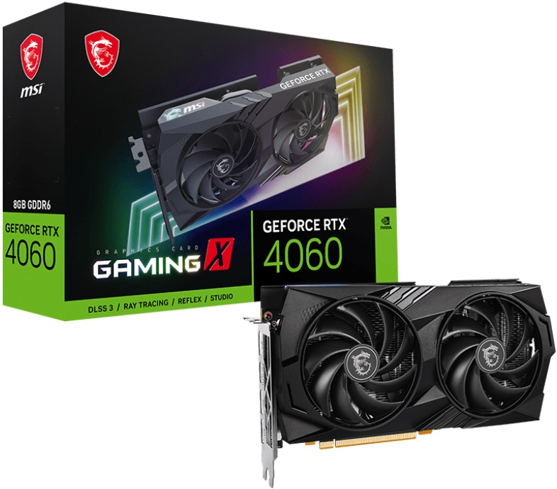 Видеокарта MSI GeForce RTX 4060 GAMING X 8G- низкая цена, доставка или самовывоз по Екатеринбургу. Видеокарта ЭмСиАй GeForce RTX 4060 GAMING X 8G купить в интернет магазине ОНЛАЙН ТРЕЙД.РУ