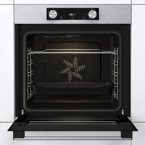 Электрический духовой шкаф gorenje bo6735e02xk серебристый