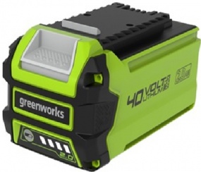 Аккумулятор GreenWorks G40B2, 40V, 2 А.ч 2926907_Greenworks — купить по низкой цене в интернет-магазине ОНЛАЙН ТРЕЙД.РУ