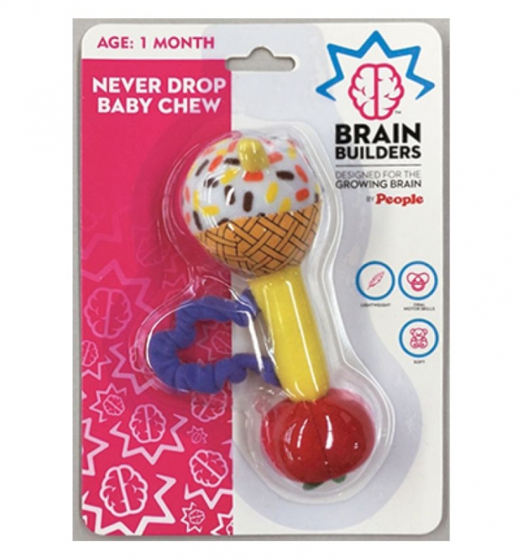 Drop the baby. Прорезыватель-погремушка people Mochi Maraca. Baby Chews.