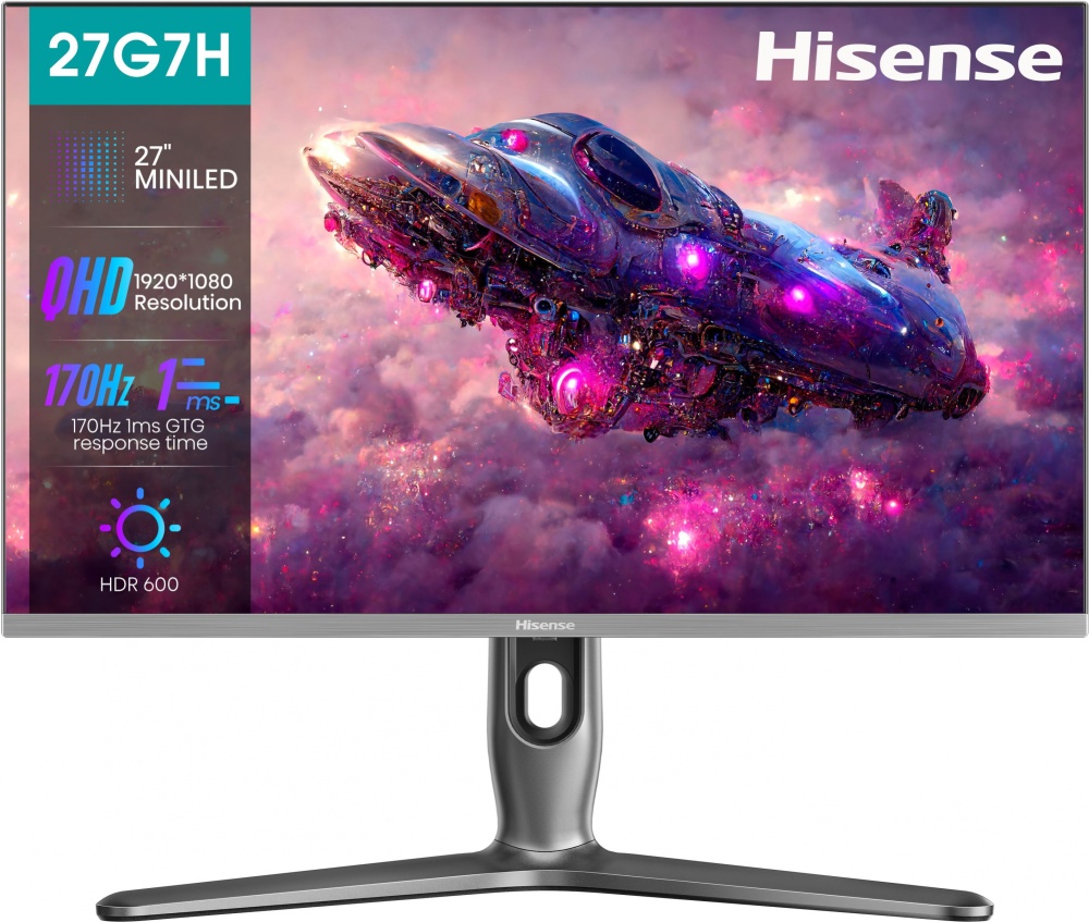 Игровой монитор Hisense 27G7H 27 Silver- купить по выгодной цене в интернет-магазине ОНЛАЙН ТРЕЙД.РУ Воронеж