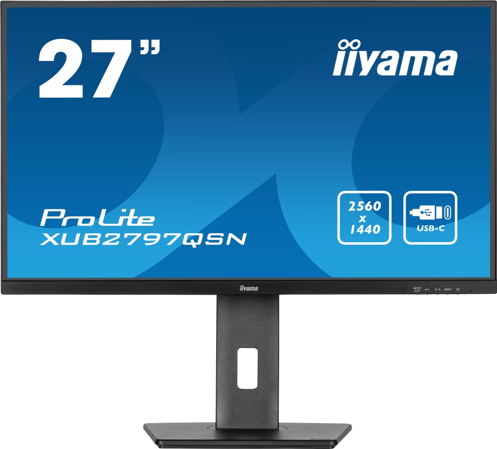 Монитор Iiyama ProLite XUB2797QSU-B1 27 черный- купить по выгодной цене в интернет-магазине ОНЛАЙН ТРЕЙД.РУ Санкт-Петербург