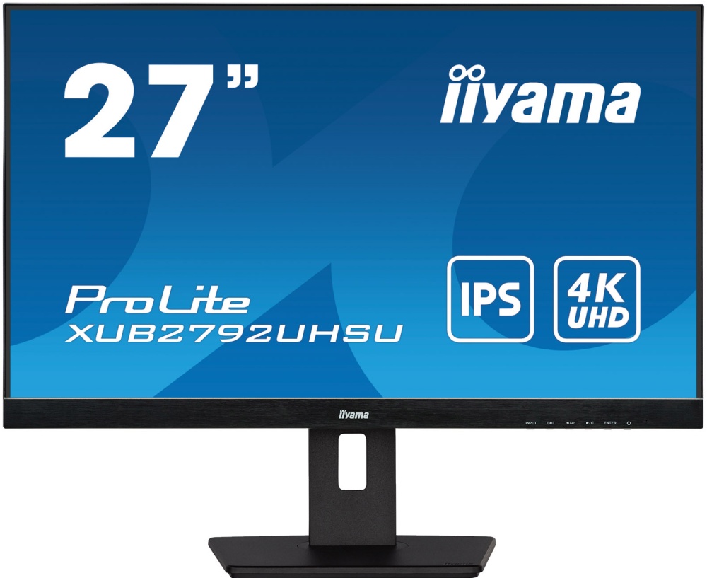 Монитор Iiyama XUB2792UHSU-B5 27 Black- низкая цена, доставка или самовывоз по Челябинску. Монитор Яма XUB2792UHSU-B5 27 Black купить в интернет магазине ОНЛАЙН ТРЕЙД.РУ