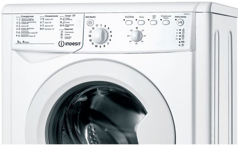 Стиральная машина Indesit IWSB 5105 869990629100 — купить в  интернет-магазине ОНЛАЙН ТРЕЙД.РУ