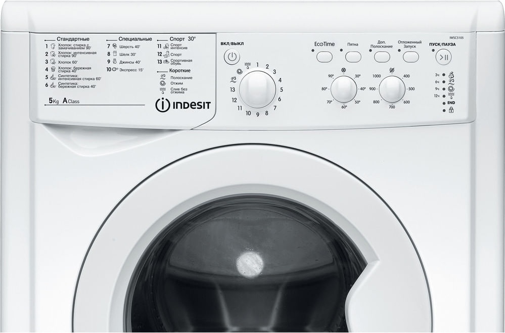 Стиральная машина Indesit IWSC 5105 (EU) — купить в интернет-магазине ...