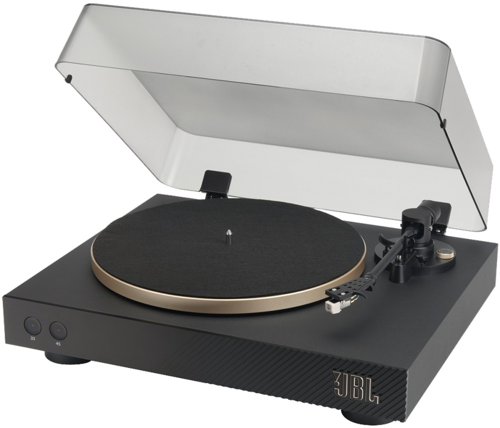 Виниловый проигрыватель JBL Spinner BT, черно-золотой JBLSPINNERBTGLDEU ...