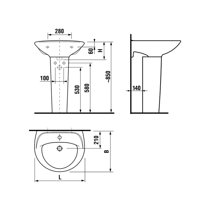 Размеры умывальника. Пьедестал для раковины jika Lyra 1927.0. Раковина jika Lyra 60. Jika Lyra раковина с пьедесталом. Пьедестал jika Lyra.