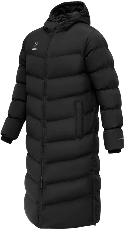 Пальто утепленное Jogel ESSENTIAL PerFormPROOF Padded Coat 2, черный размер: S 4680459238320 — купить по низкой цене в интернет-магазине ОНЛАЙН ТРЕЙД.РУ