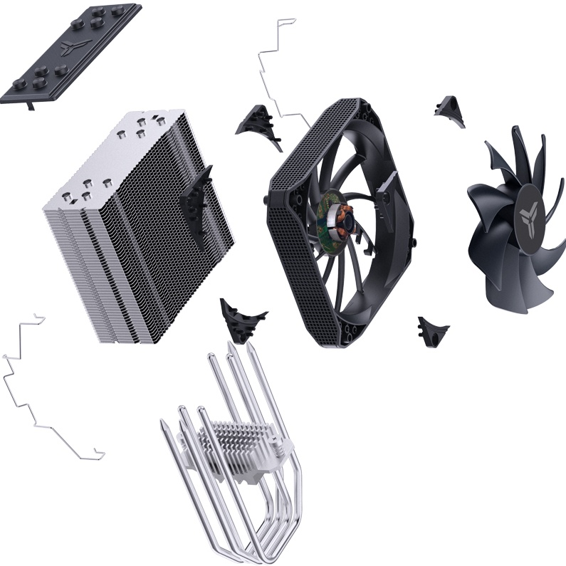 Кулер для процессора jonsbo pisa a5. Jonsbo pisa a5. jonsbo cr-1000 v2 pro argb 1700/1200/115x/am5/am4 (tdp 230w, pwm, 120mm argb fan, 6 тепловых трубок, 4-pin) retail. cpu cooler deepcool ag620 argb lga115*/1700/1200/amd 2x120mm black pwm fan,300-1850rpm,6hp.