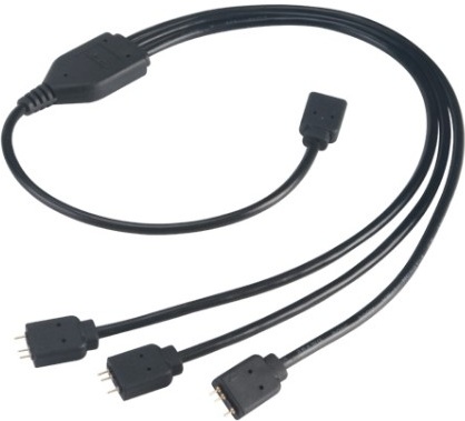 Разветвитель для подключения подсветки rgb 3 pin