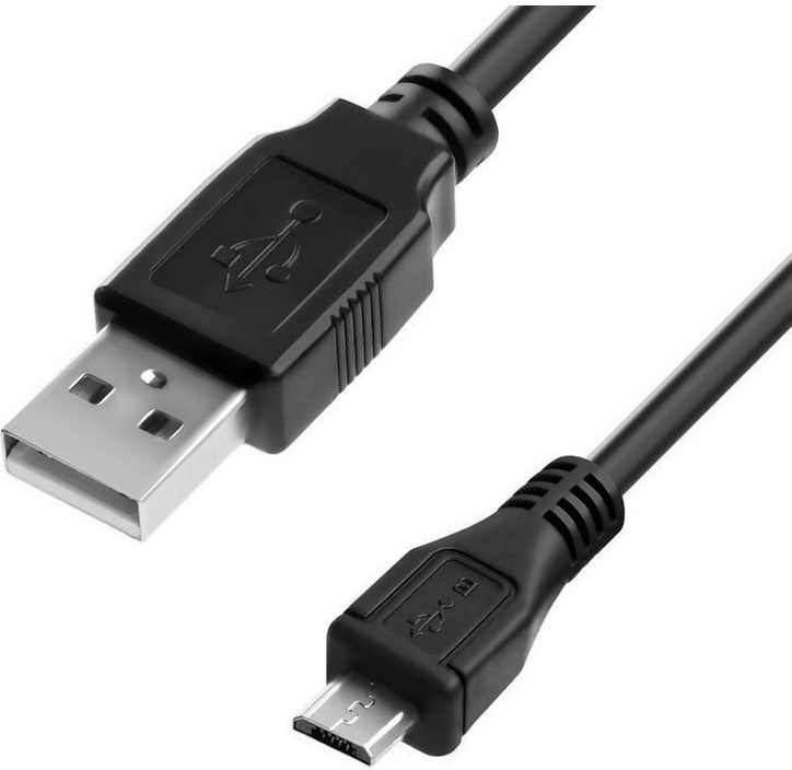 Кабель Bion USB 2.0 - micro USB, AM-microB 5P, 1.8м, черный (BXP-CCP-mUSB2-AMBM-018) — купить в интернет-магазине ОНЛАЙН ТРЕЙД.РУ