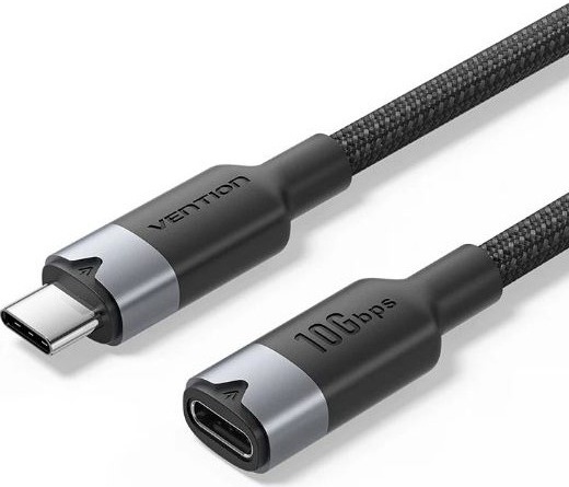 Кабель-удлинитель Vention USB 3.2 Gen2 CM/CF - 1м. 5А PD100W чёрный (TRFBF) — купить по низкой цене в интернет-магазине ОНЛАЙН ТРЕЙД.РУ