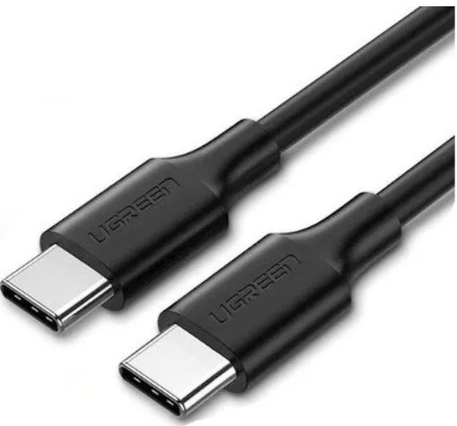 Кабель UGREEN US286 USB-C - USB-C, 2.0, 3A 2м, черный (10306) UGREEN 10306 - низкая цена, доставка или самовывоз по Челябинску. Кабель Югрин US286 USB-C - USB-C, 2.0, 3A 2м, черный (10306) купить в интернет магазине ОНЛАЙН ТРЕЙД.РУ