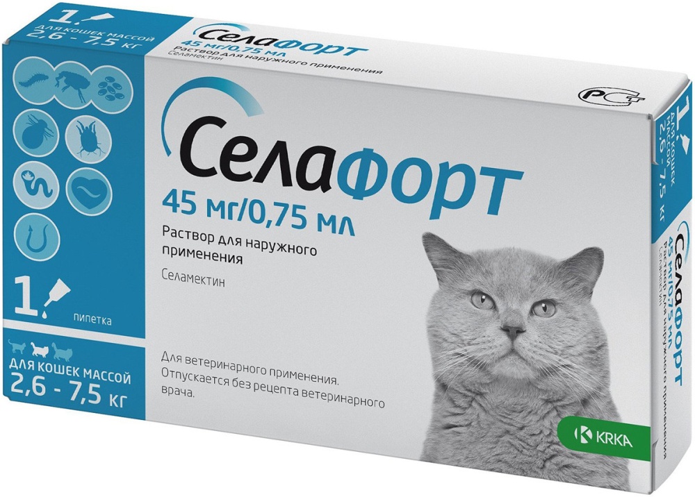 Селафорт для кошек купить
78