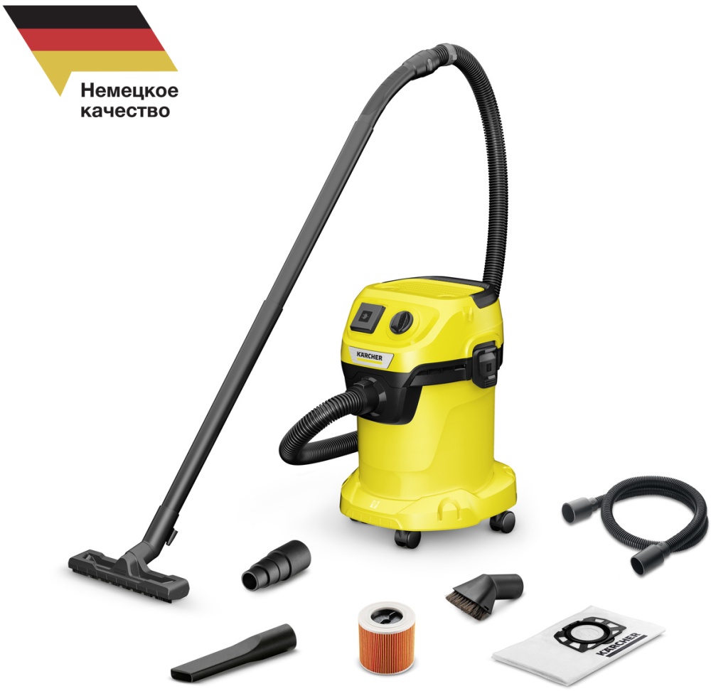 Пылесос Karcher WD 3 P V-17/4/20 Workshop 1.628-175.0 — купить в интернет-магазине ОНЛАЙН ТРЕЙД.РУ