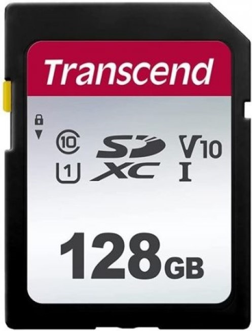 Карта памяти Transcend 300S SDXC UHS-I U1 V10 128Gb (100/25 MB/s) — купить в интернет-магазине ОНЛАЙН ТРЕЙД.РУ