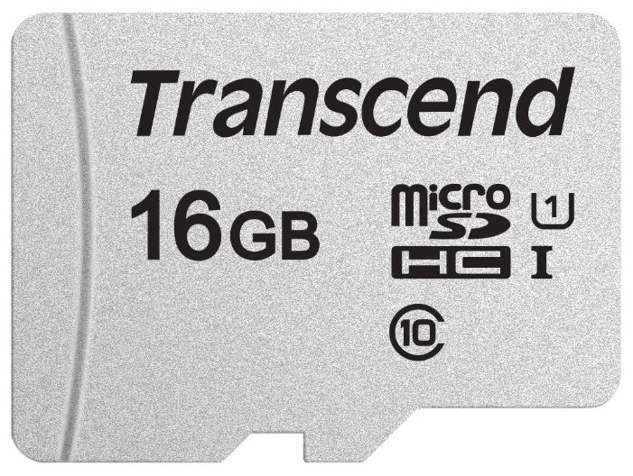 Карта памяти Transcend 300S micro SDHC 16Gb UHS-I U1 (95/10 Mb/s) — купить в интернет-магазине ОНЛАЙН ТРЕЙД.РУ