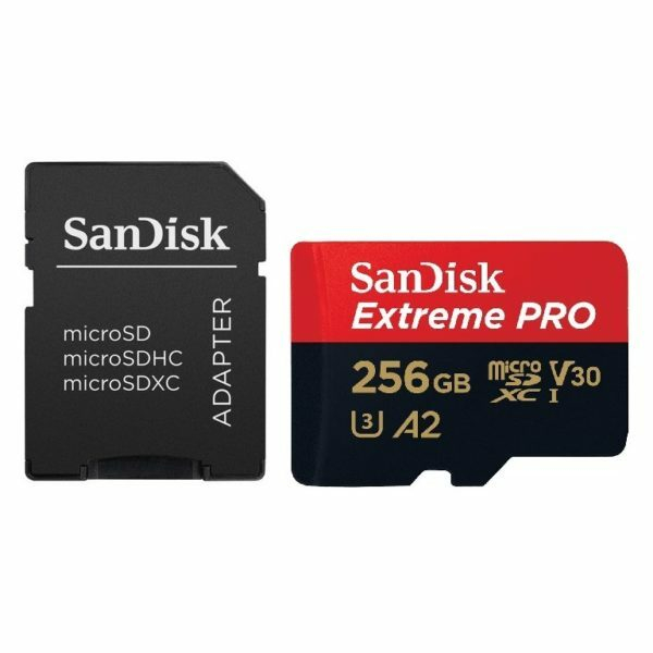 Карта памяти micro SDXC 256Gb Sandisk Extreme Pro UHS-I U3 V30 A2 + ADP (200/140 MB/s) - Изображение 1