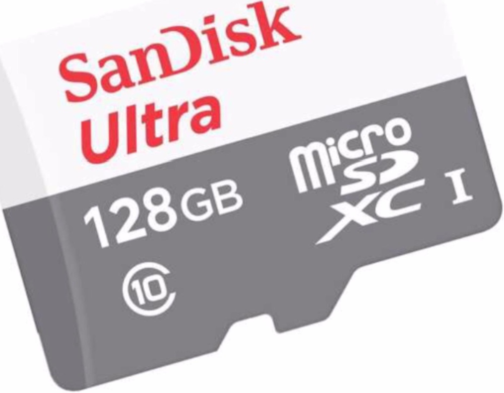 Карта памяти MicroSD 128гб SanDisk Ultra (SDSQUNR-128G-GN3MN)