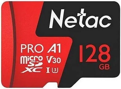 Карта памяти Netac P500 PRO MicroSDXC 128Gb Сlass 10 UHS-I 100MB/s ...