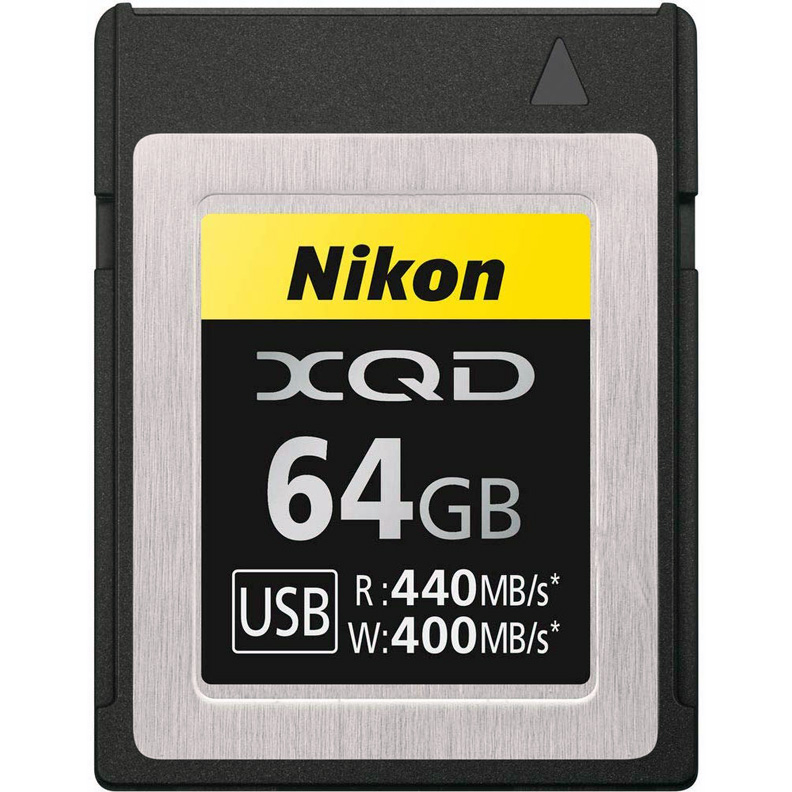 Карта памяти Nikon MC-XQ64G XQD 64Gb (440/400 MB/s) — купить в интернет-магазине ОНЛАЙН ТРЕЙД.РУ