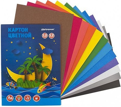 Цветной картон Ozon