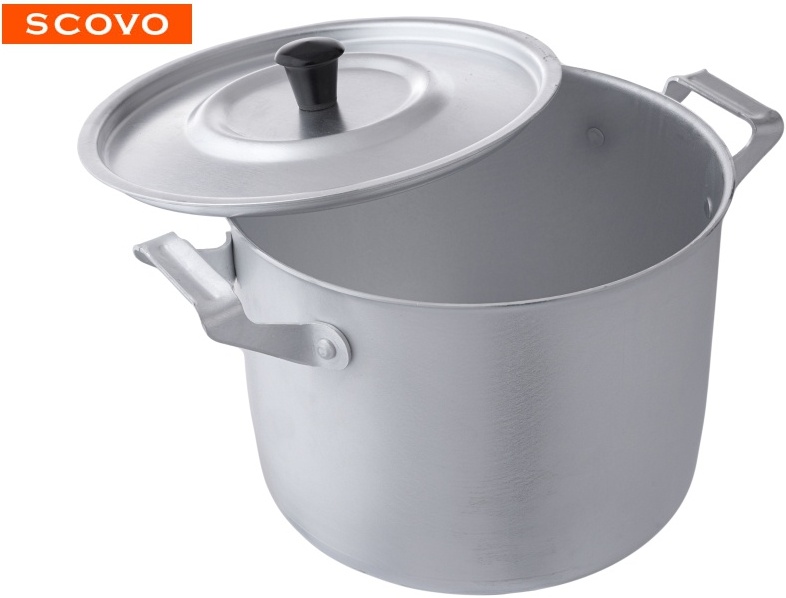 Кастрюля алюм 10л Scovo МТ085 Scovo (Уценка), *МТ085-У2 — купить по низкой цене в интернет-магазине ОНЛАЙН ТРЕЙД.РУ