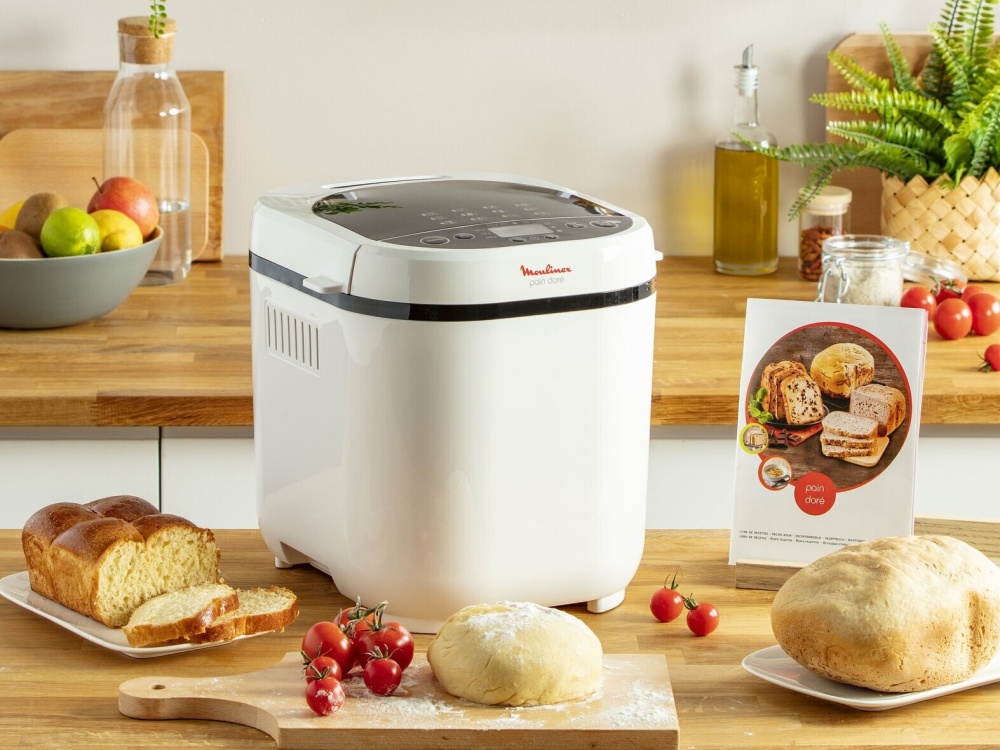 Хлебопечь Moulinex OW 210 белый OW210130 — купить по низкой цене в ...