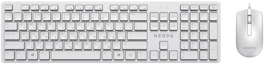 Клавиатура и мышь NERPA NRP-MK150-W-WHT белый — купить в интернет-магазине ОНЛАЙН ТРЕЙД.РУ