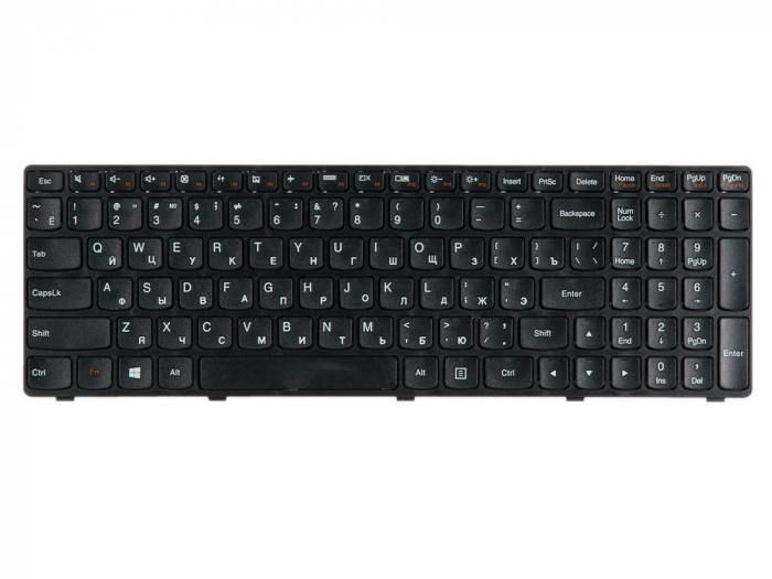 Клавиатура Lenovo G500, G505, G510, G700, G710 25210962 Black, black frame, гор. Enter — купить в интернет-магазине ОНЛАЙН ТРЕЙД.РУ