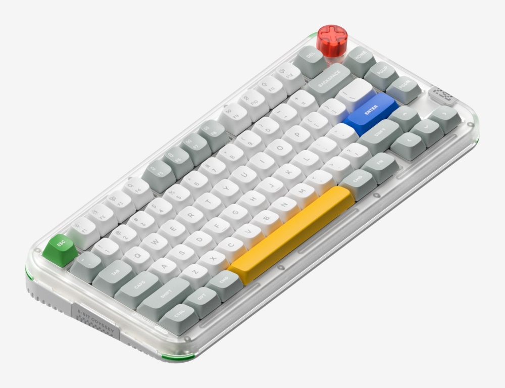 Клавиатура Nuphy Kick75, беспроводная, прошивка IO, Silver Max switch KICK75HP-TG-SM — купить по низкой цене в интернет-магазине ОНЛАЙН ТРЕЙД.РУ