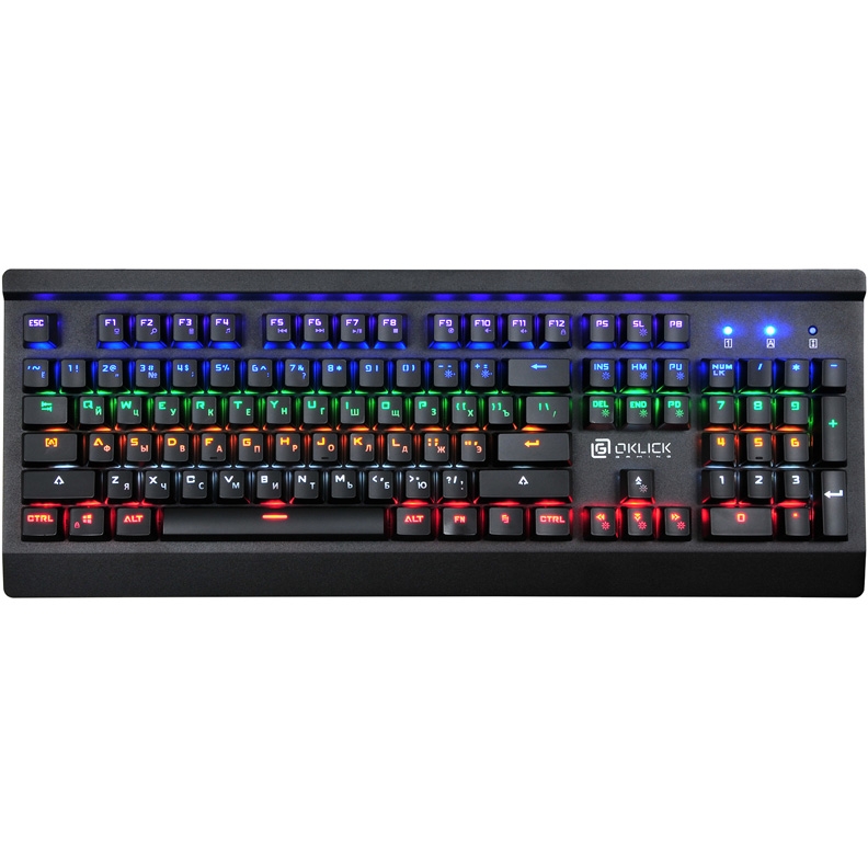 Клавиатура Oklick 920G Iron Edge USB (KW-1522) Black 337182 — купить в интернет-магазине ОНЛАЙН ТРЕЙД.РУ