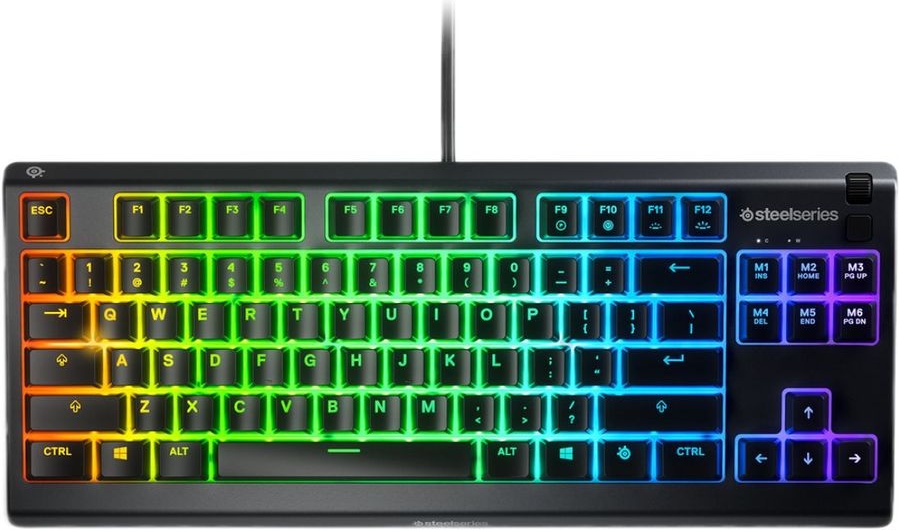 Клавиатура Steelseries Apex 3 TKL RU черный (64831/64817) 64831/64817 STEELSERIES - купить по выгодной цене в интернет-магазине ОНЛАЙН ТРЕЙД.РУ Липецк