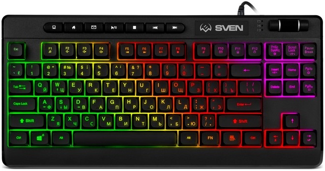 Клавиатура SVEN KB-G8200 (черный) (SV-021900) — купить по низкой цене в интернет-магазине ОНЛАЙН ТРЕЙД.РУ