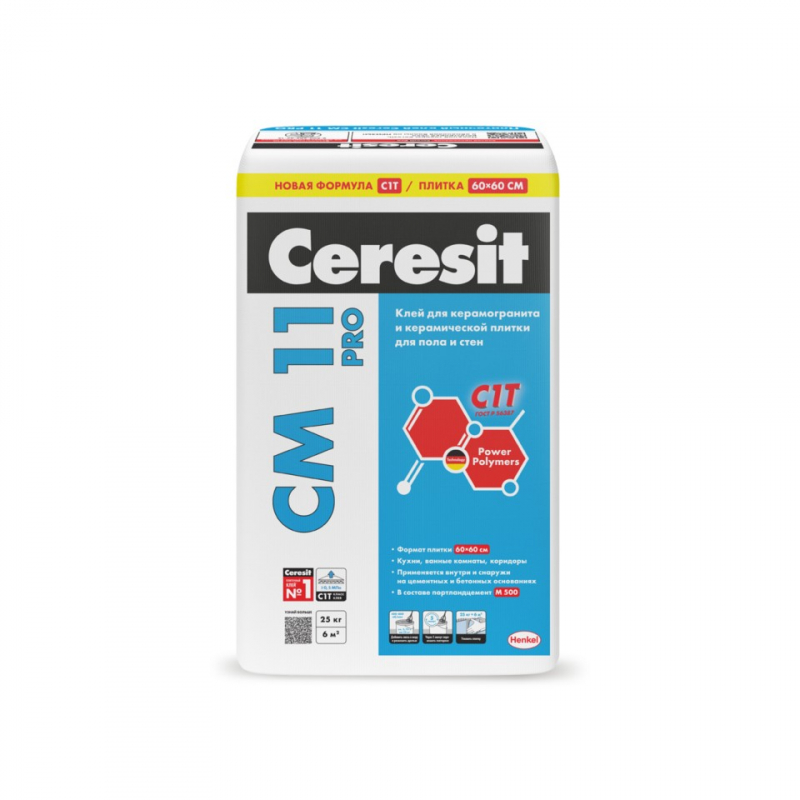 Клей для плитки Ceresit CM 11 PRO, 5 кг - купить в интернет-магазине ОНЛАЙН ТРЕЙД.РУ