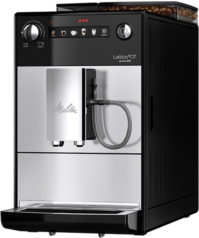 Кофемашина Melitta Caffeo F 300-101 Latticia OT черный/серебристый Melitta 22457 — купить по низкой цене в интернет-магазине ОНЛАЙН ТРЕЙД.РУ