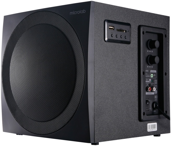 Колонки Microlab 2.1 M-300BT Bluetooth (38W) USB (SD, FM) черные ...