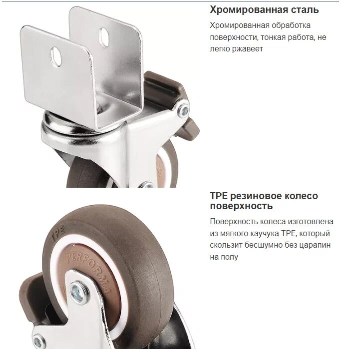Колесики Для Мебели Со Стопором Купить