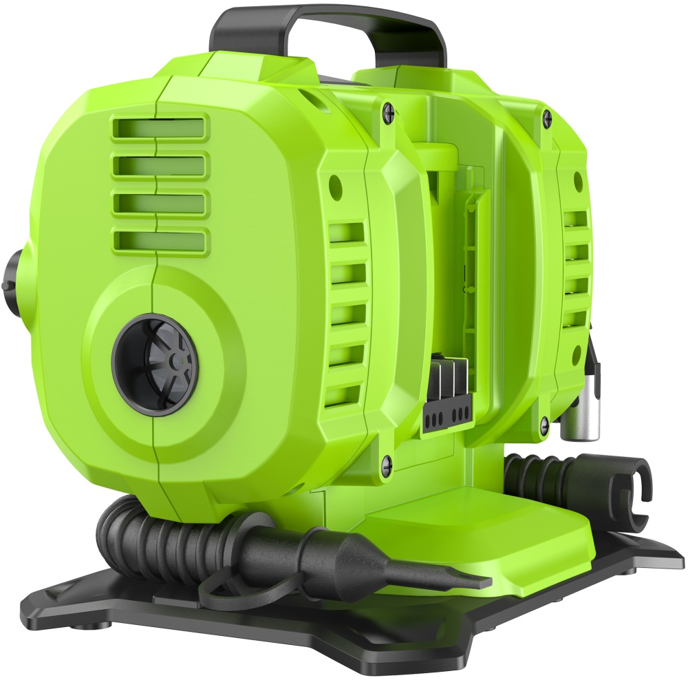 Компрессор автомобильный аккумуляторный Greenworks Арт. 3400807, 24V ...