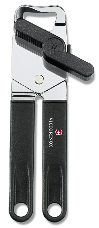 Консервный нож VICTORINOX 7.6857.3, универсальный, чёрный- низкая цена, доставка или самовывоз по Калуге. Консервный нож Викторинокс 7.6857.3, универсальный, чёрный купить в интернет магазине ОНЛАЙН ТРЕЙД.РУ