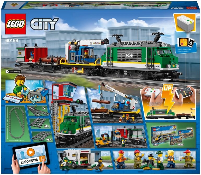 Lego city 60198 обзор