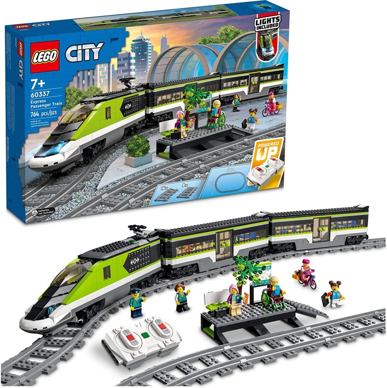 Конструктор LEGO® City Trains 60337 Пассажирский поезд-экспресс 60337 LEGO — купить в интернет-магазине ОНЛАЙН ТРЕЙД.РУ