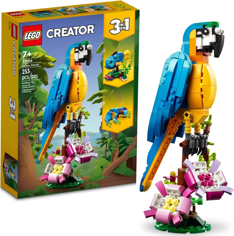 Конструктор LEGO® Creator 31136 Экзотический попугай — купить в ...