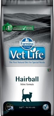 Корм сухой Farmina Vet Life Hairball, для кошек, 2 кг 8010276022783 - купить по низкой цене в интернет-магазине ОНЛАЙН ТРЕЙД.РУ Казани