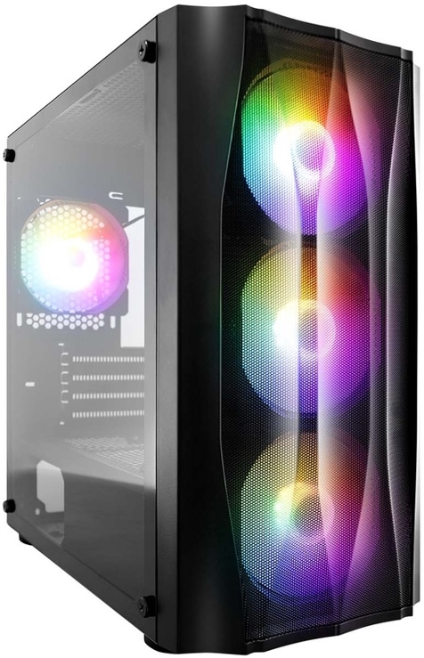 Корпус 1STPLAYER Firebase X3-M, черный (X3-M-BK-4F1) — купить по низкой ...