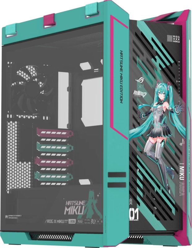 Корпус Asus ROG STRIX HELIOS II GX601S Hatsune Miku Edition